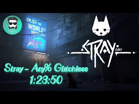 [PB] Stray Speedrun - Any% Glitchless - 1:23:50