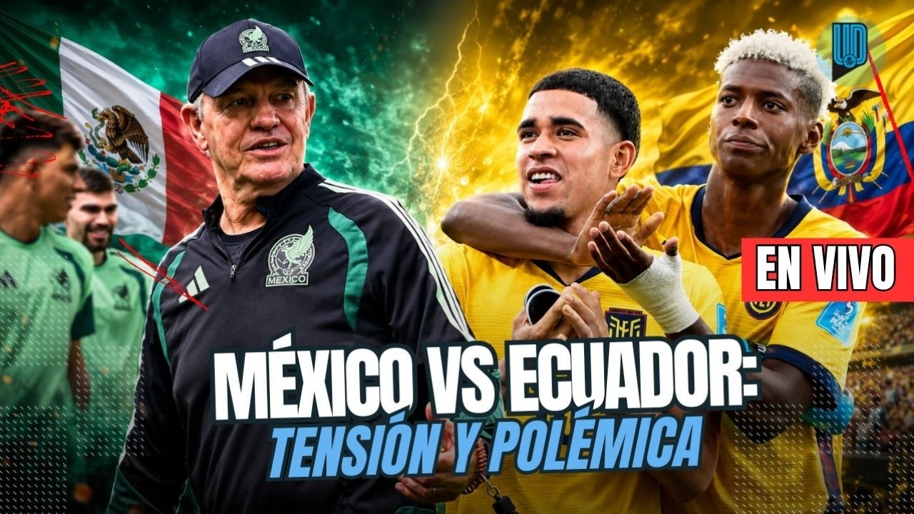 EN VIVO ¿Y si sí? 🤯 México vuelve a ilusionarse con el Tri; Ecuador llega furioso por la serenata