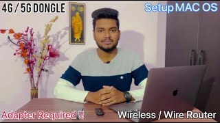 How to setup d link dongle & router in windows & macbook | 4G \ 5G | Mac Os | Apple
