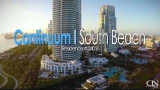Continuum South Beach Unit  2405 - 100 S Pointe Drive Miami Beach Condos for sale -