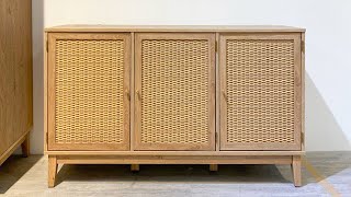 Lemari Pakaian Melody Furniture Lemari Buffet Klasik serbaguna BORDEAUX LARGE SIDEBOARD BEAUOAK