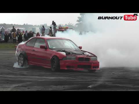 1 Miejsce pokaz mocy - BMW E36 5.0 V8 "SOSNA" - Rozpoczęcie Sezonu 2021 DRIFT PIŁA