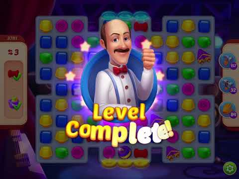 Homescapes Level 3781 With No Boosters - Rock Star Crib: In The Spotlight