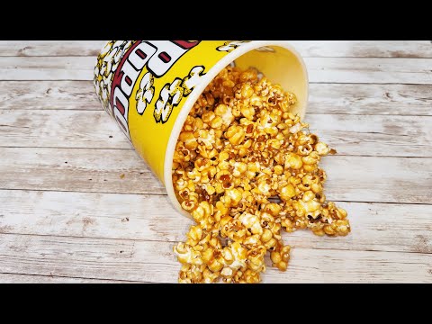 Pop corn al caramello, veloci da preparare!!