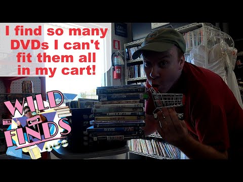 DVD +Blu-Ray hunting at Thrift stores