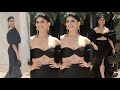 Sanjana Sanghi Black Outfit Looking Beautiful At Elle India Beauty Award 2022 In Mumbai