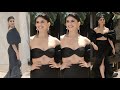 Sanjana Sanghi Black Outfit Looking beautiful At Elle India Beauty Award 2022 in Mumbai