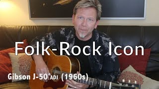 Video thumbnail for GIBSON J-50 - Folk-Rock Icon - Guitar Discoveries #1 by Robert Cassard