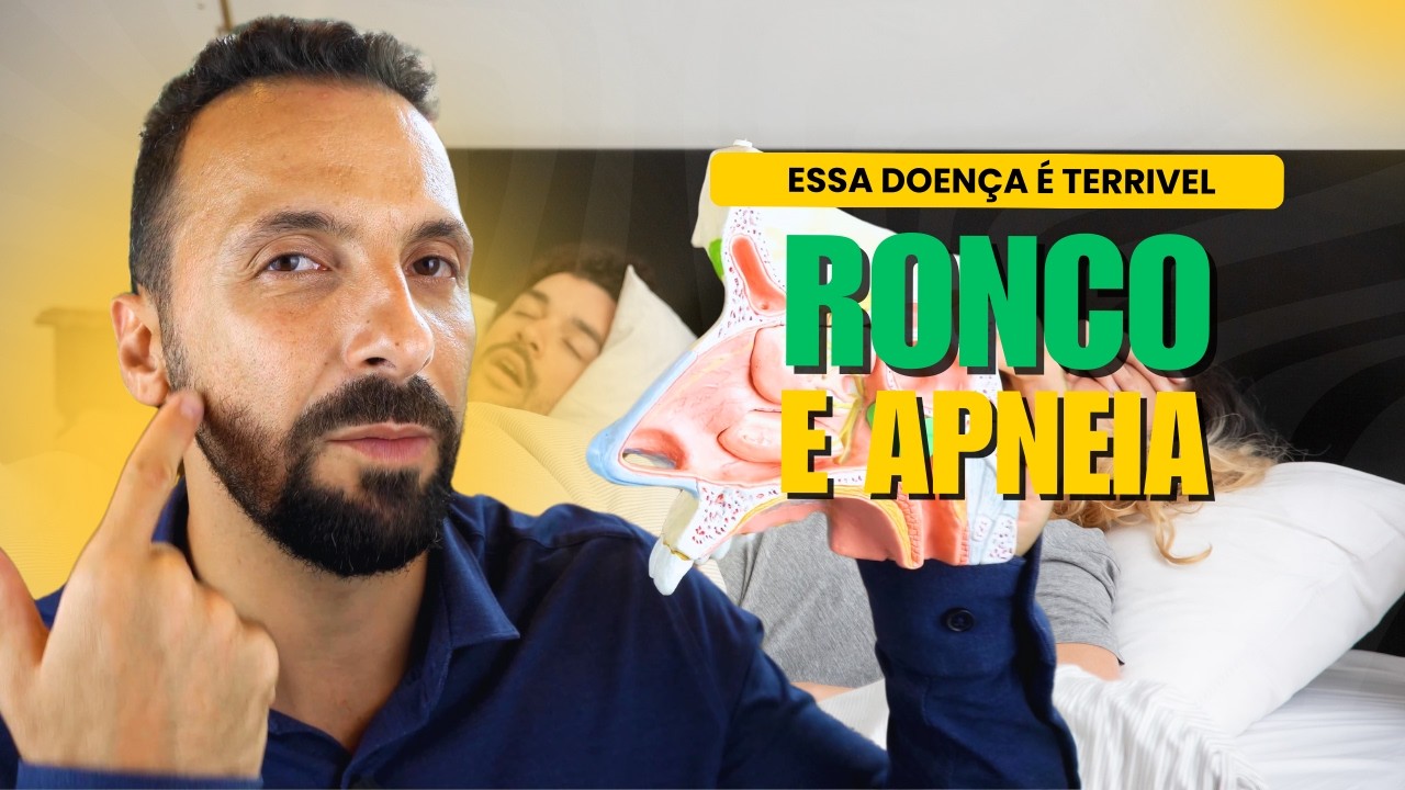 RONCO E APNEIA, UMA DOENÇA QUE CAUSA MUITOS PROBLEMAS