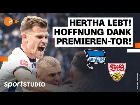 Hertha BSC – VfB Stuttgart Highlights | Bundesliga, 31. Spieltag Saison 2022/23 | sportstudio