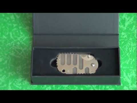 Böker Plus Subcom Titanium 01BO582 - [Full-HD] Nahaufnahme / Close Up