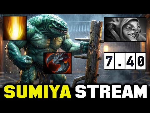 7.40 Tidehunter is so Broken | Sumiya Invoker Stream Moments 5303