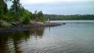 preview picture of video 'BWCA Fall to Crooked Lake 8/2010'