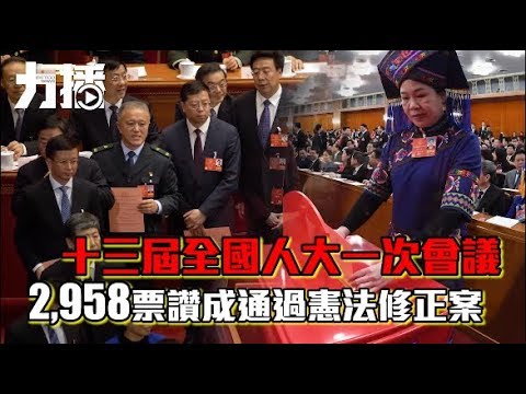 2,958票讚成通過憲法修正案