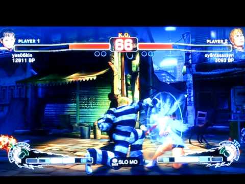 SSF4 Ranked Match Replay 91 sylintasassyn (CODY) vs yes06kin (SAKURA) XBL