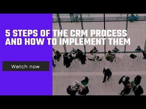 , title : '5 steps of the CRM process and how to implement them | CRM | Email marketing'