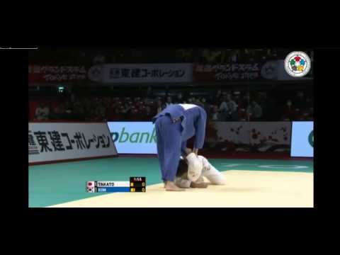 Naohisa Takato JPN vs  Won Jin Kim KOR 2013 Tokyo Grand Slam