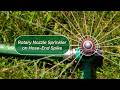 Rain Bird High-Efficiency Rotary Sprinkler on a Spike