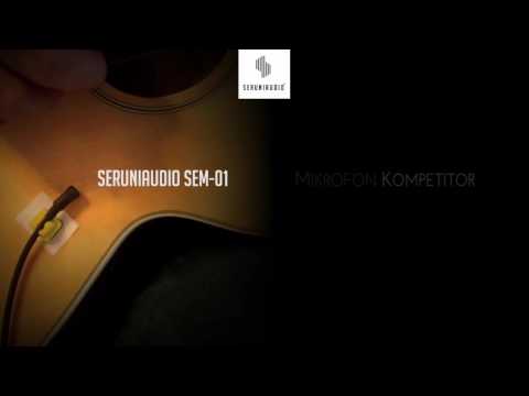 SERUNIAUDIO™ // SEM-01 clip on mikrofon komparasi dengan kompetitor pada alat musik folk guitar