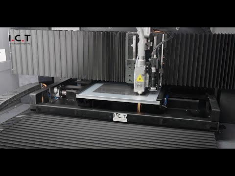 Hochpräzise Laserschneidmaschine mit einer Genauigkeit von ±0,005 mm zum Schneiden von Schablonen...