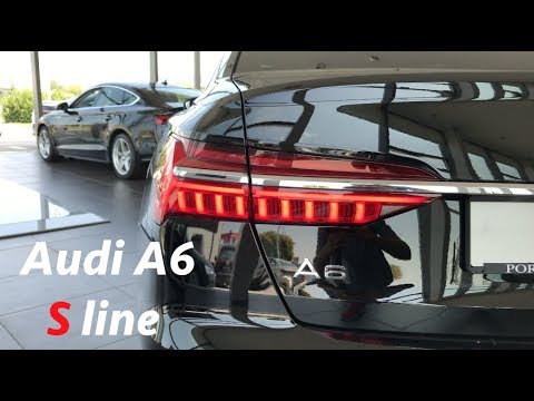Audi A6 S line 2019 - quick look in 4K