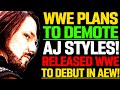 WWE News WWE Demoting AJ Styles Why WWE Kept Keith Lee Off TV Fired WWE Wrestler In AEW AEW News