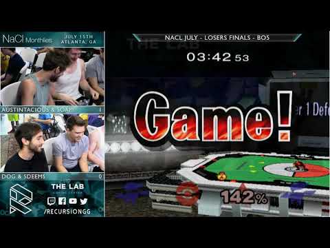 NaCl July17 - Austintacious & Soap vs Dog & SDeems - Losers Finals