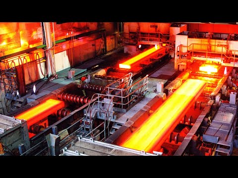 , title : 'Explore The Extremely Large Capacity Hot-Rolling Mill | Producing Steel Coil And Rebar'
