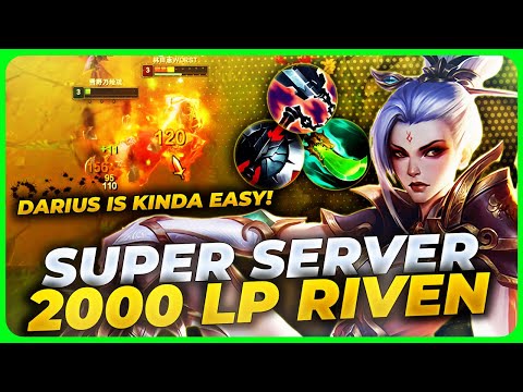 2000 LP Riven: Diamond Darius is kinda easy matchup