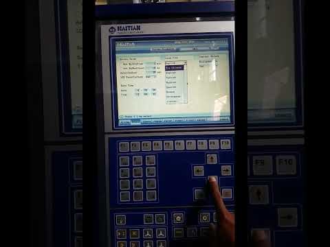 How to change system language on Haitian Injection Molding Machine