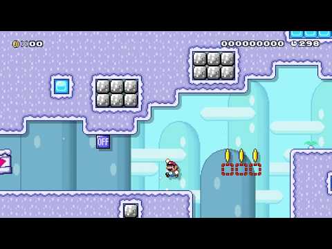 Super Mario Maker 2 🔧 Ice Cave 🔧 by Stampynose