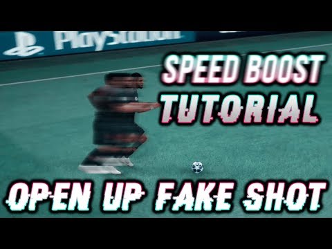 HYPER PACE BOOST | Open Up Fake Shot Tutorial FIFA 19