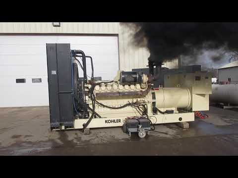 1020 kw Kohler Diesel Generator SN 0644776 Video 1 - Abraham Generator Sales Co.