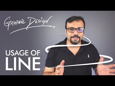 Visual Element LINE Graphic Design Theory Class 2 Urdu Hindi