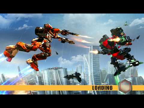 Futuristic Train Transformation Robot Wars