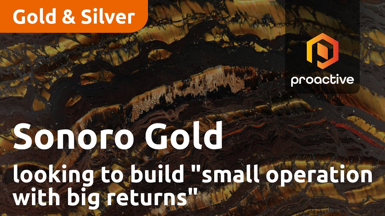 Sonoro Gold looking to build "small operation with big returns" — analyst
