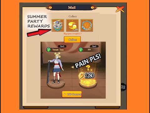 Path to Supremacy / Pride of Nindo - SUMMER PARTY EVENT REWARDS + NINJA CONVERT!
