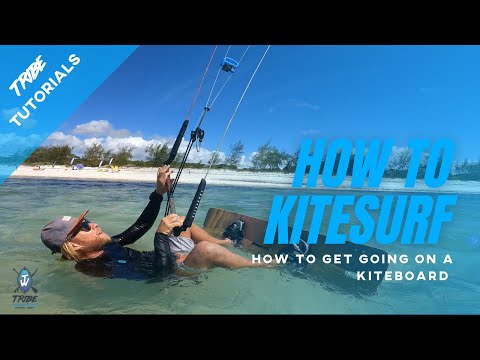 How to get going on a kiteboard