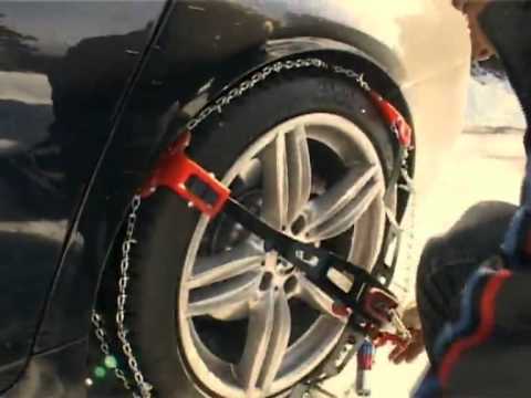 POLAIRE TRAK SPORT : passager Snow Chain fiting - Chaine à neige tourisme montage