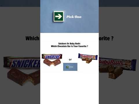 Snickers Or Baby Ruth: Which Chocolate Bar Is Your Favorite?