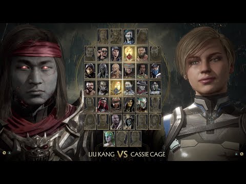 Mortal Kombat 11 - liu kang vs cassie cage - hard