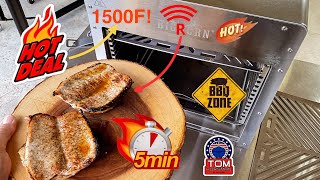 Why You Need An Infrared BBQ Grill! / Hot And Fast Pork Chop Sandwiches / BigHorn Infrared Grill!