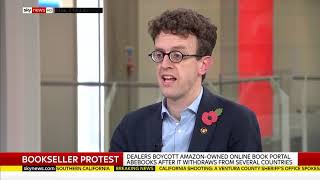 Booksellers Boycott AbeBooks, Simon Beattie on Sky News