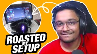 @HarshKhelraay roasts my setup