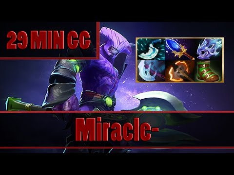 Miracle- plays Faceless Void Ranked with Battle Fury - Dota 2