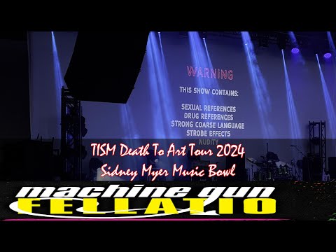 Machine Gun Fellatio live at the Sidney Myer Music Bowl Nov 9th 2024