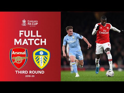 FULL MATCH | Arsenal v Leeds United | Emirates FA Cup Third Round 2019-20