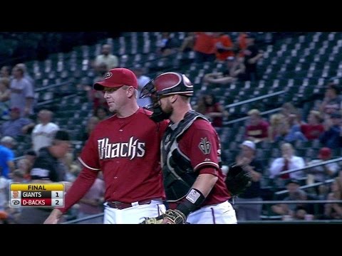 SF@ARI: Ziegler schafft fünf Outs, sichert sich den Sieg