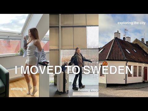 I moved to Sweden for exchange 🇸🇪 | exploring Lund, starting classes, weekend trip to Copenhagen