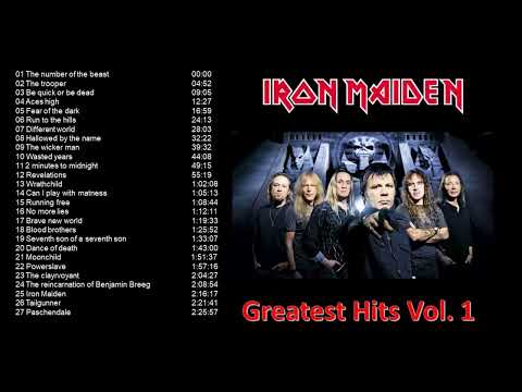 Iron Maiden Greatest Hits 2022 - The Best Songs Of Iron Maiden